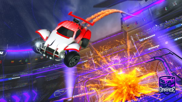 A Rocket League car design from MAS_Malek