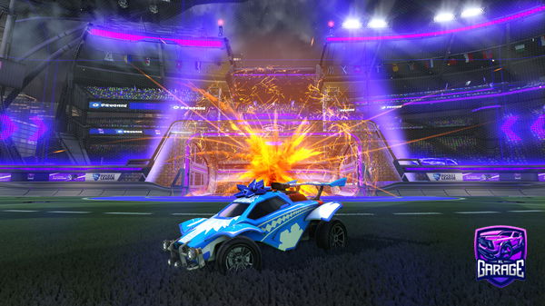 A Rocket League car design from Trandapanda