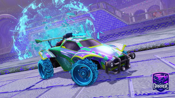 A Rocket League car design from modsax
