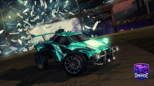 A Rocket League car design from Xander_LOL