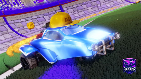 A Rocket League car design from cionen