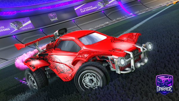 A Rocket League car design from maddox464