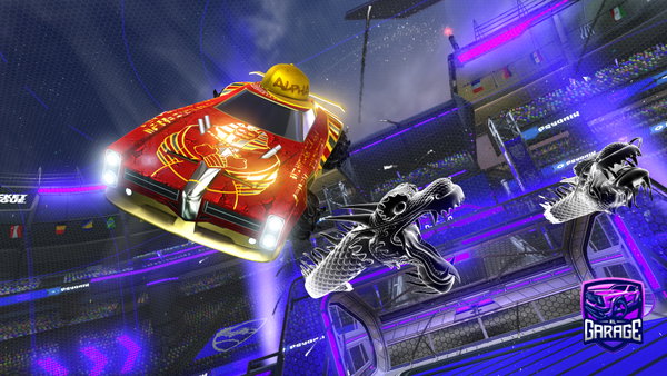 A Rocket League car design from 0v3rU5ed5ock