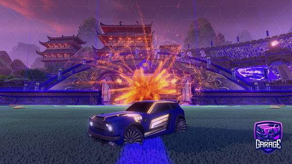 A Rocket League car design from QBOT888