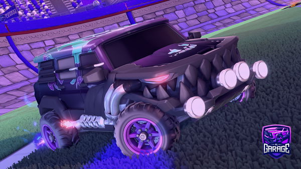 A Rocket League car design from Gizmoutatime