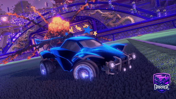 A Rocket League car design from Victoras