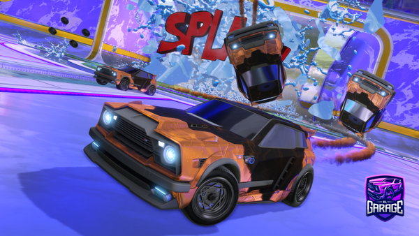 A Rocket League car design from Swiqxn
