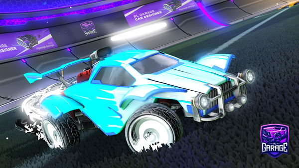 A Rocket League car design from ZoroBear