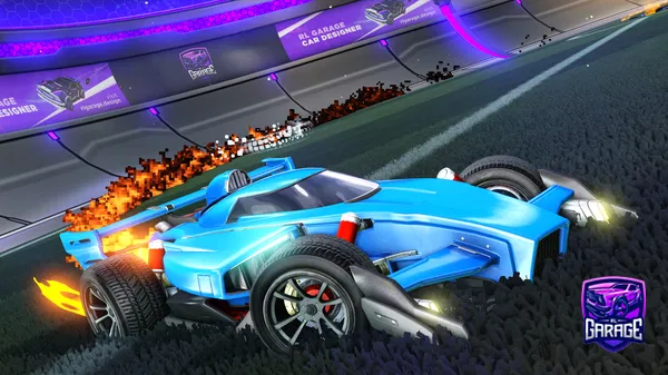 A Rocket League car design from romeonuit