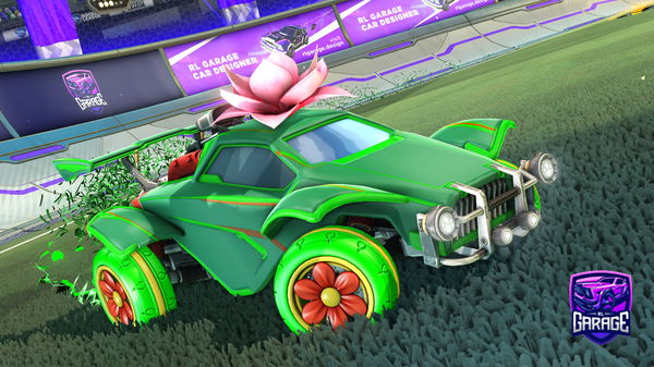 A Rocket League car design from SwinnyKing