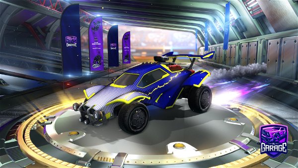 A Rocket League car design from Nooshplayzs