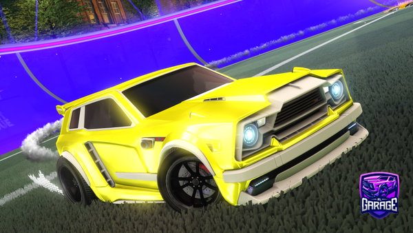 A Rocket League car design from HO2