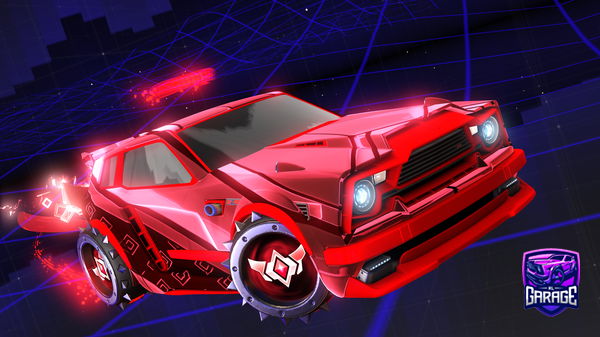 A Rocket League car design from kv1confia