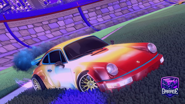 A Rocket League car design from Slashyboi