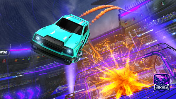 A Rocket League car design from eidinkool