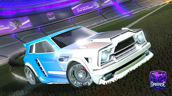 A Rocket League car design from VTX_pookie