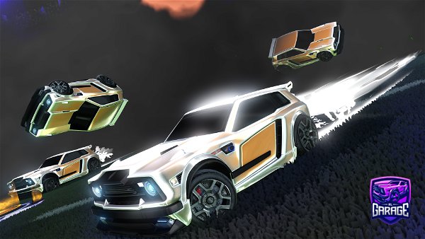 A Rocket League car design from Warhawk1