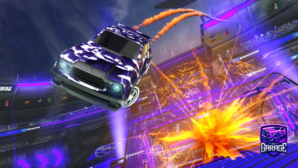 A Rocket League car design from yogurtus