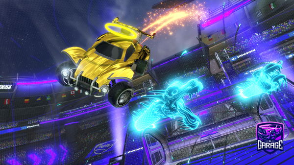 A Rocket League car design from ItzAlfzeu