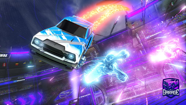 A Rocket League car design from wasongamers