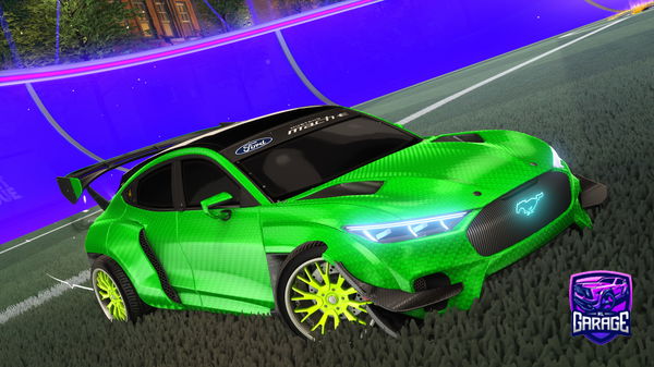 A Rocket League car design from vooza17