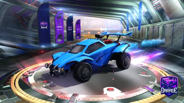 A Rocket League car design from Frostyyrll