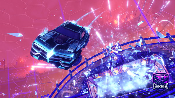 A Rocket League car design from Halfabraincell