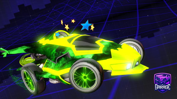 A Rocket League car design from Blitz2937