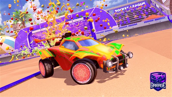 A Rocket League car design from Zzymosis