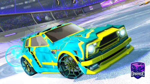 A Rocket League car design from NeiKLix