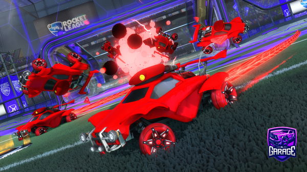 A Rocket League car design from thedogman13