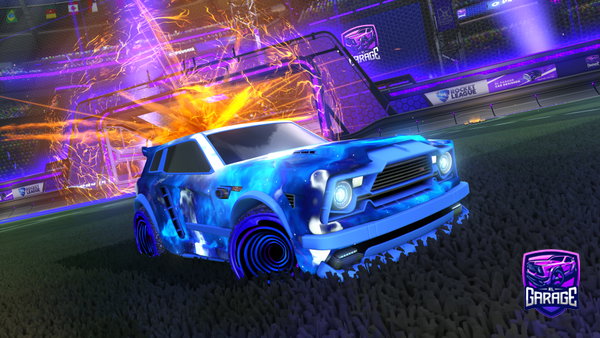 A Rocket League car design from Chicken_Man21
