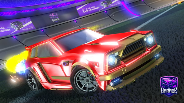 A Rocket League car design from chauud7