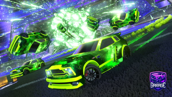 A Rocket League car design from Sharkboiii