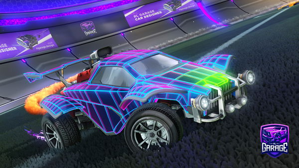 A Rocket League car design from StrayBox1694