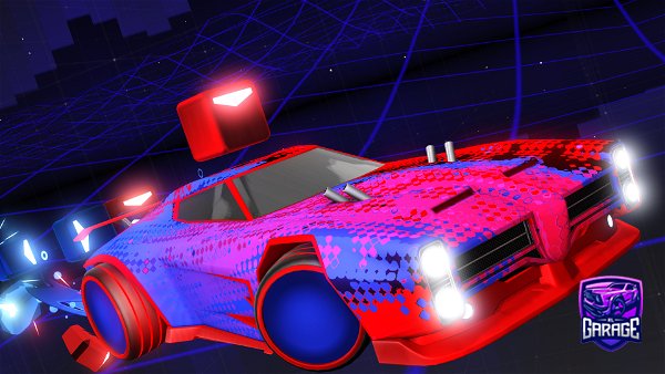 A Rocket League car design from pixl-player
