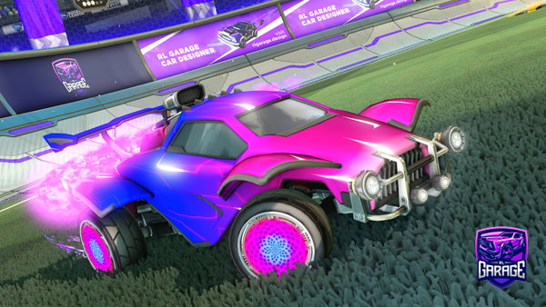 A Rocket League car design from gAmChngr7