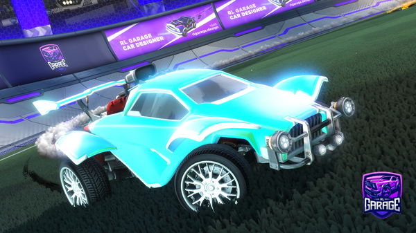 A Rocket League car design from Inbreker033