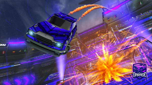 A Rocket League car design from justin8385