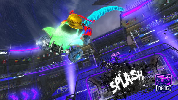 A Rocket League car design from cware