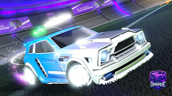 A Rocket League car design from messi66544