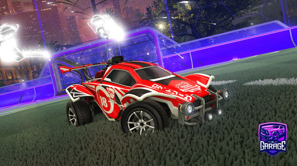 A Rocket League car design from Dudebr0