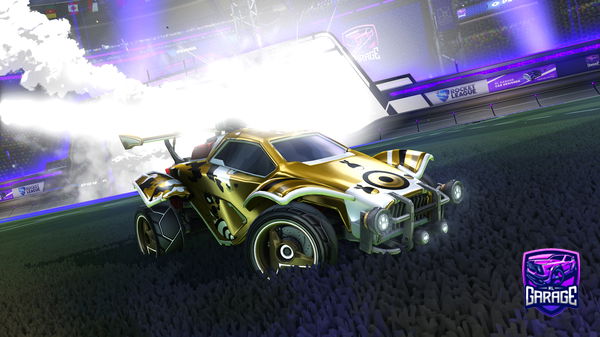 A Rocket League car design from JulGlezL