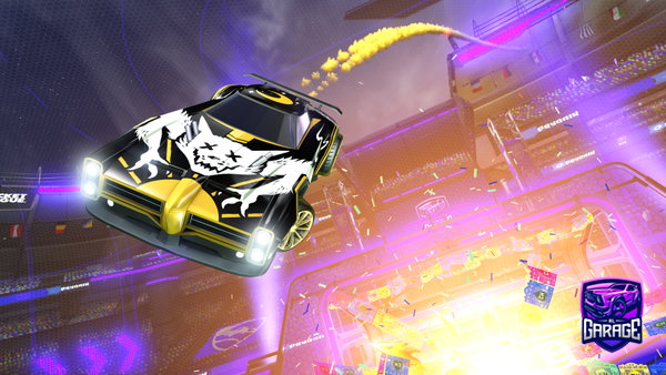 A Rocket League car design from Frostybites