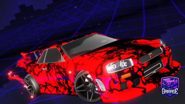 A Rocket League car design from Zar_unleashed