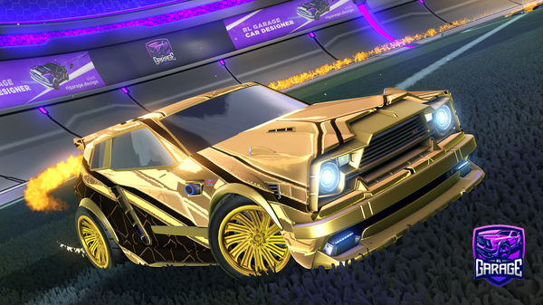 A Rocket League car design from Timo201129