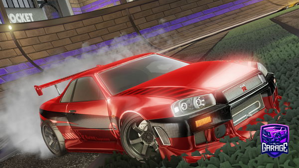 A Rocket League car design from LNHlulu59