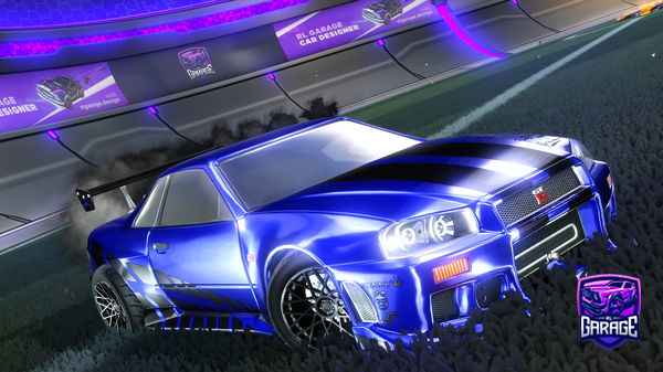 A Rocket League car design from crayonbox9