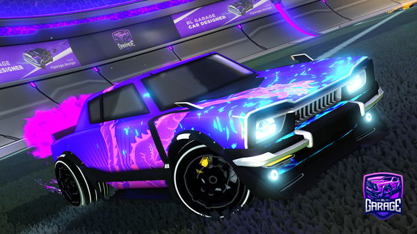 A Rocket League car design from Szalur