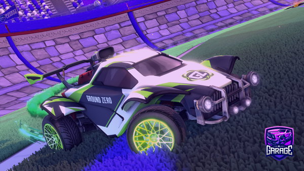 A Rocket League car design from Stenergie